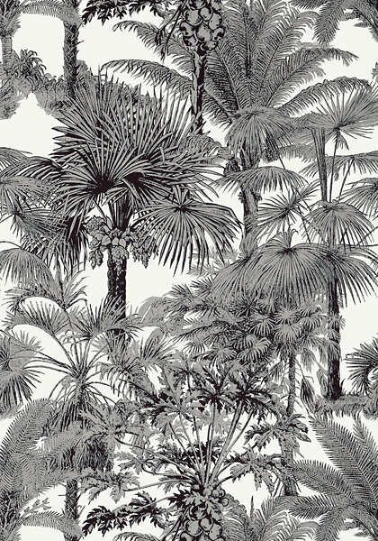 Thibaut Palm Botanical Behang Tropics Behang Collectie T10102