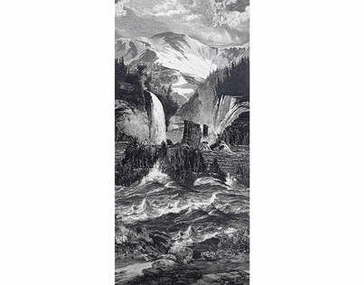 Pierre Frey Les Rocheuses Behang Galerie Collectie&nbsp;FP519001
