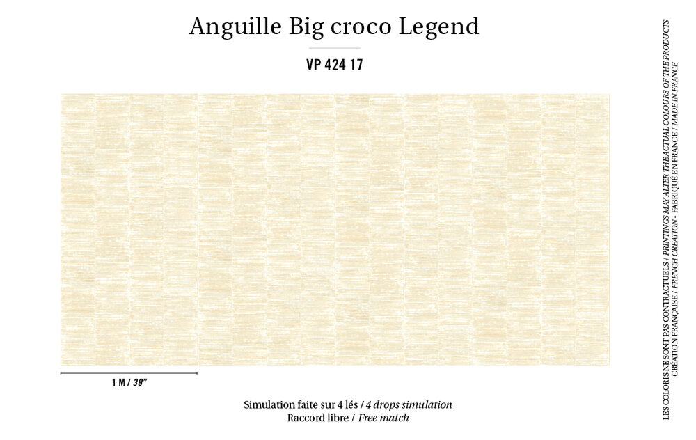 ELITIS Legend Anguille Behang Legend Behang Collectie VP_424_17