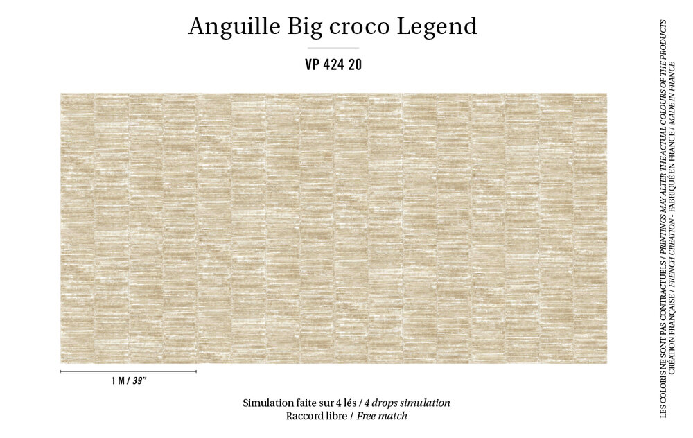 ELITIS Anguille Legend Behang Luxury By nature Amsterdam VP_424_20