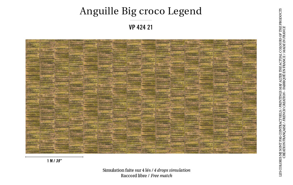 ELITIS Anguille Legend Behang Luxury By nature Amsterdam VP_424_21