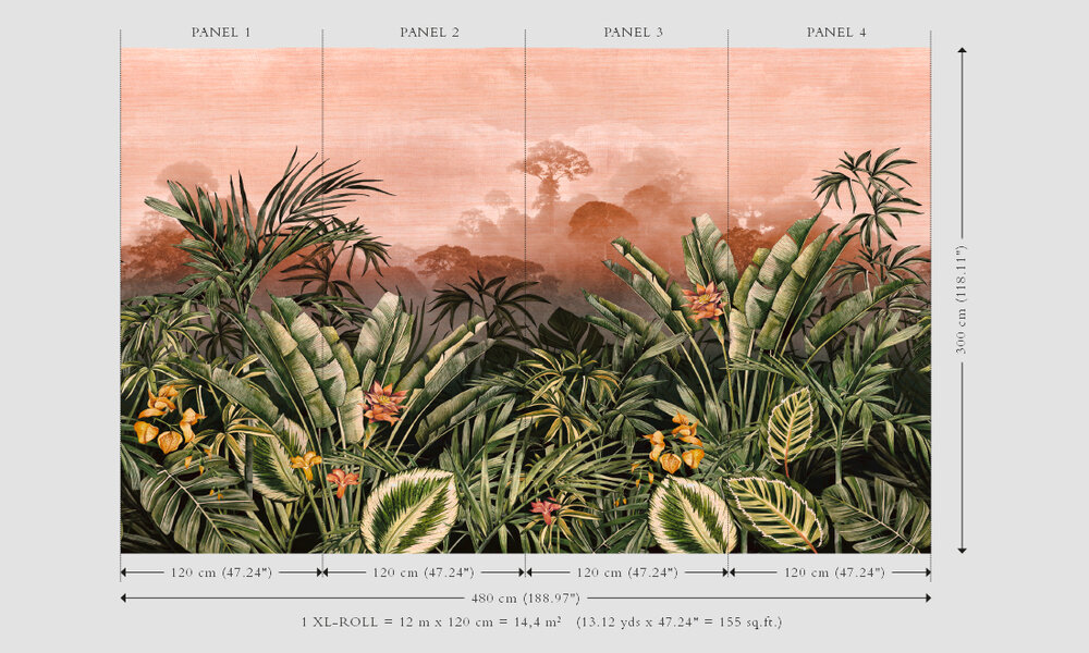 ARTE Silk Road Garden Behang Expedition Collectie&nbsp;72001