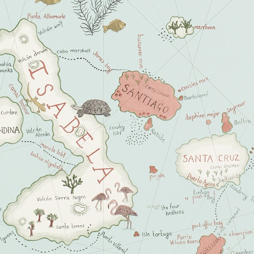 sanderson galapagos behang