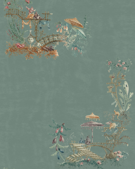 Mind the Gap Chinoiserie Behang The Transylvanian&nbsp;Manor Behang Collectie WP20437