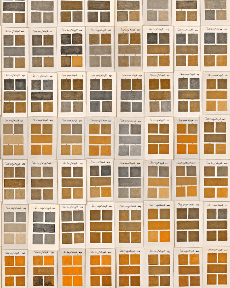 Mind the Gap Traite Des Couleurs Behang The Home Of An Eccentric Man&nbsp;Behang Collectie WP20414