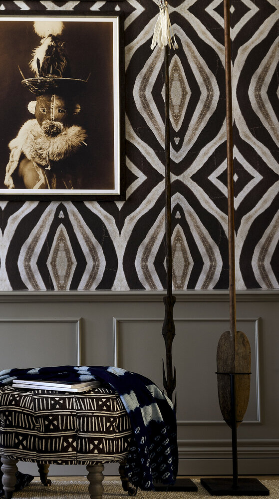 Mind the Gap Idube Behang The Home Of An Eccentric Man&nbsp;Behang Collectie WP20418
