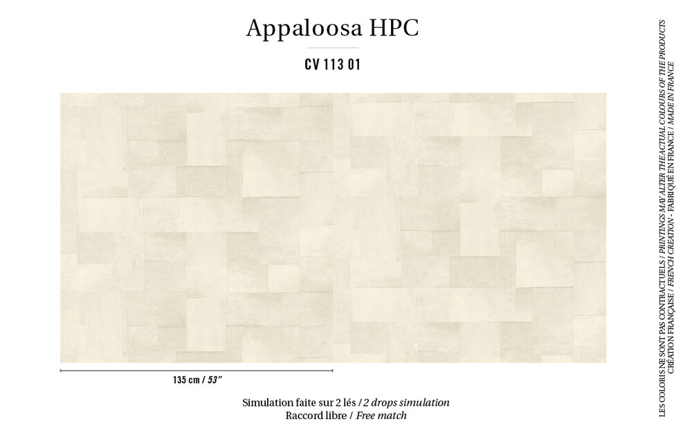 ELITIS Appaloosa Indomptee Project Behang&nbsp;voor de Contractmarkt CV_113_01