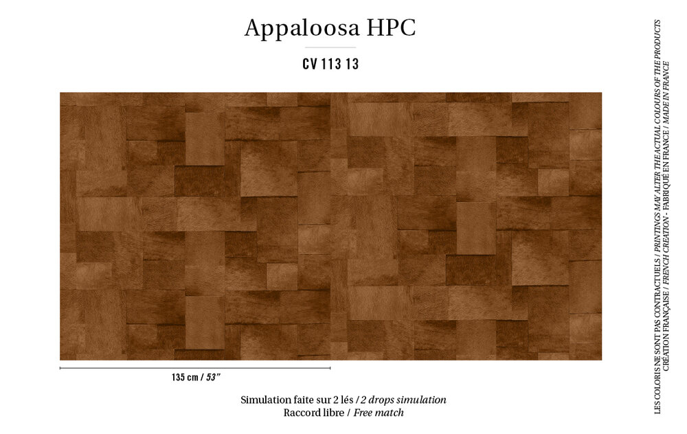 ELITIS Appaloosa Indomptee Project Behang  CV_113_13