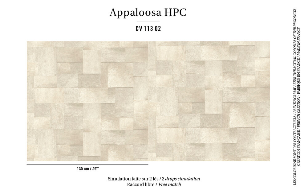 ELITIS Appaloosa Indomptee Project Behang CV_113_02