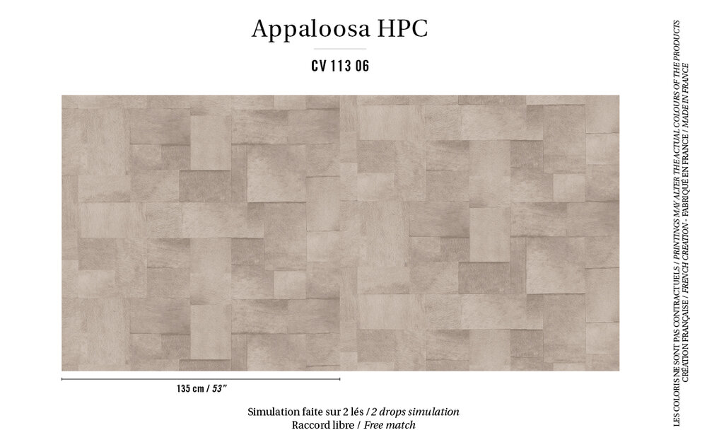 ELITIS Appaloosa Indomptee Project Behang  CV_113_06