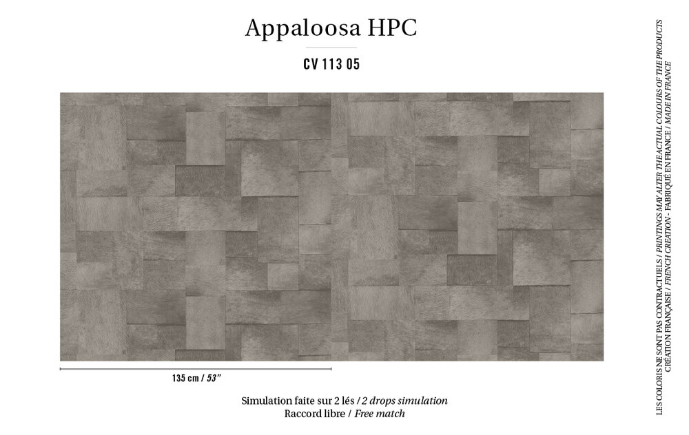 ELITIS Appaloosa Indomptee Project Behang  CV_113_05