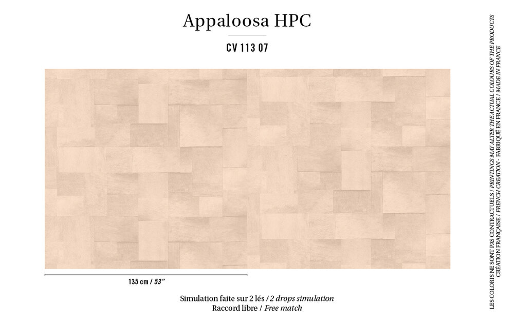 ELITIS Appaloosa Indomptee Project Behang CV_113_07