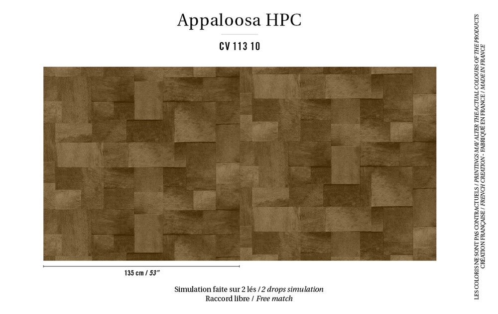 ELITIS Appaloosa Indomptee Project Behang CV_113_10
