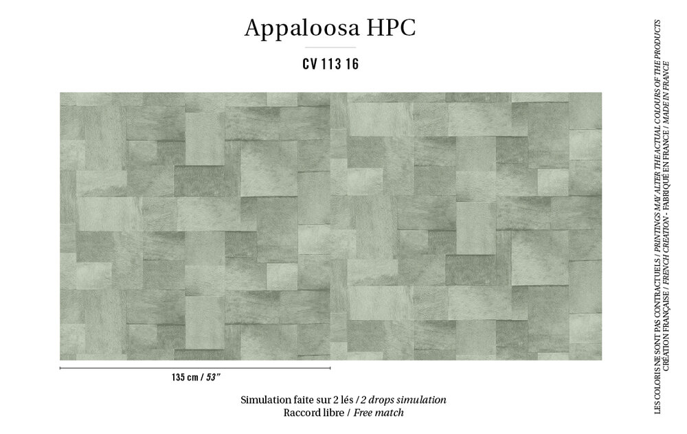 ELITIS Appaloosa Indomptee Project Behang CV_113_16
