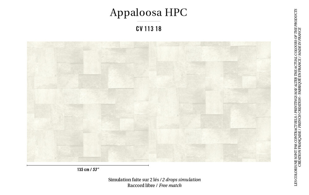 ELITIS Appaloosa Indomptee Project Behang CV_113_18