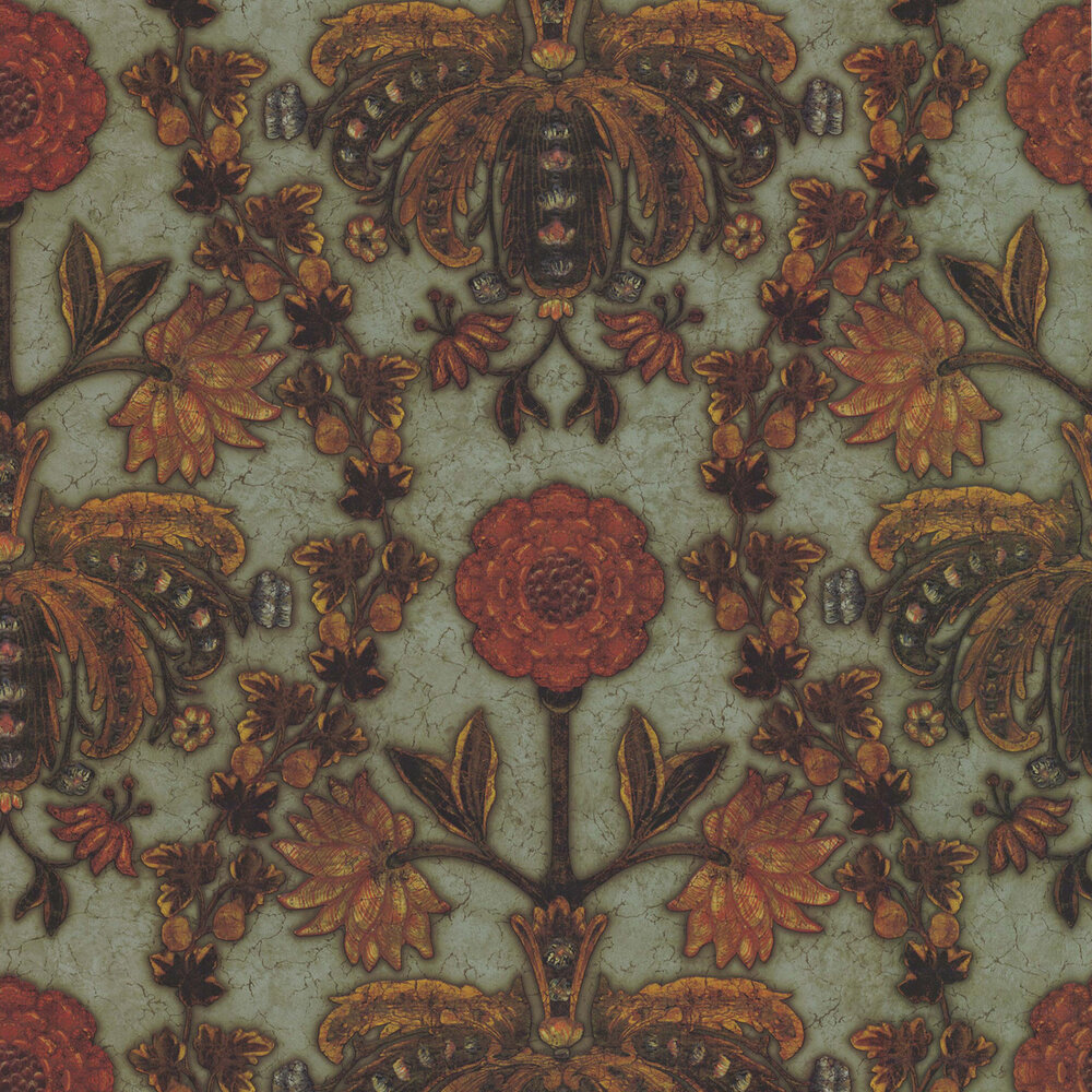 Little Greene New Bond Street Behang Victory Wallpapers V