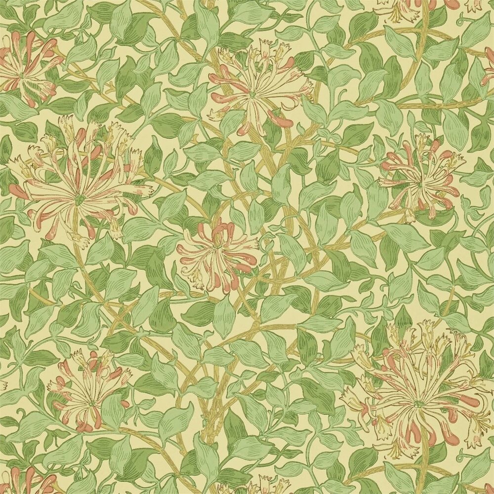 Morris &amp; Co. behang William Morris Compilation 1 - Honeysuckle - 216842