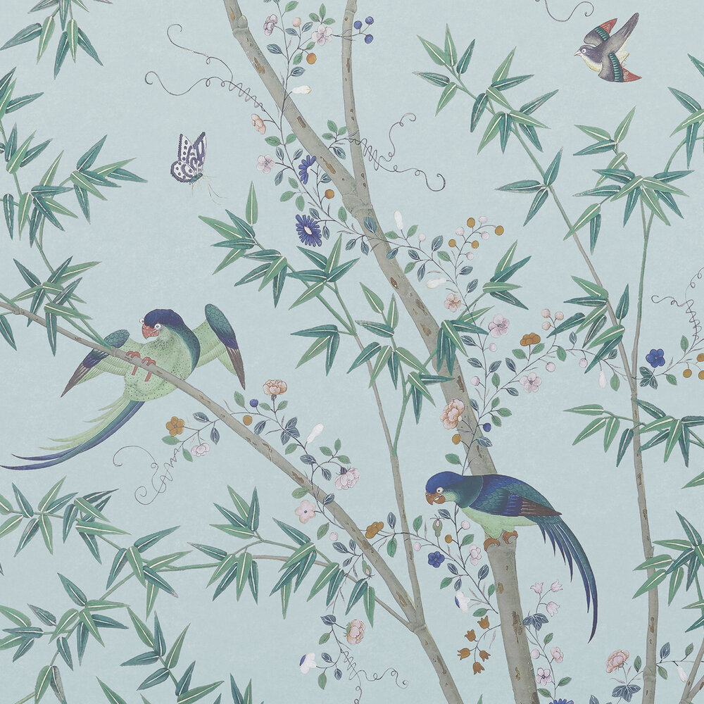 Little Greene Belton Scenic behang Pavilion little greene behang 2