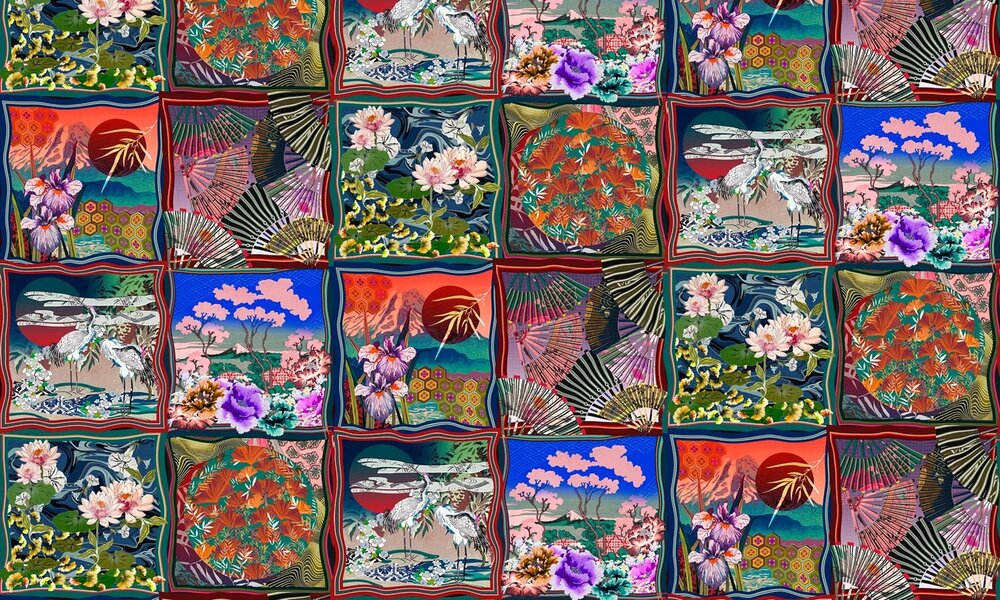 ARTE Kimono Behang Kami Collectie 87250