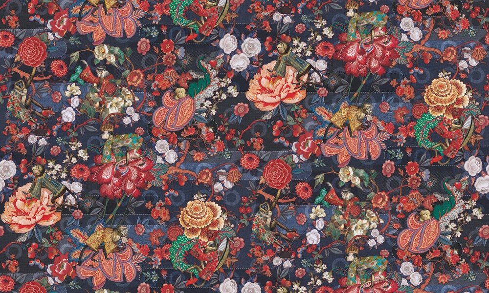Moooi Rendezvous Tokyo Blue Behang
