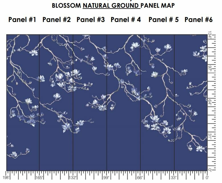 Phillip Jeffries Blossom natural ground