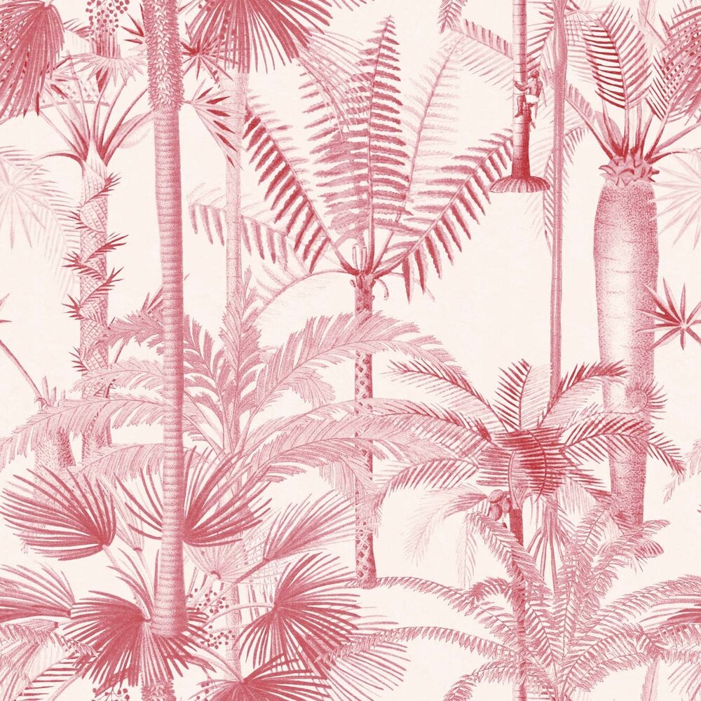 Mind the Gap Palmera Cubana Pink behang