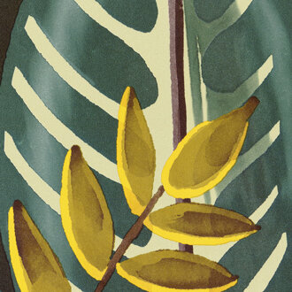 Elitis Alocasia Behang&nbsp;Flower Power behang collectie TP_302_03