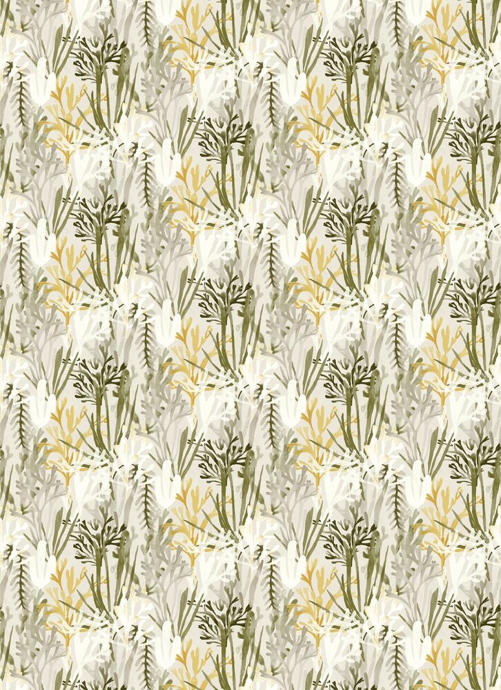 Elitis Algues Behang&nbsp;Flower Power behang collectie TP_303_06