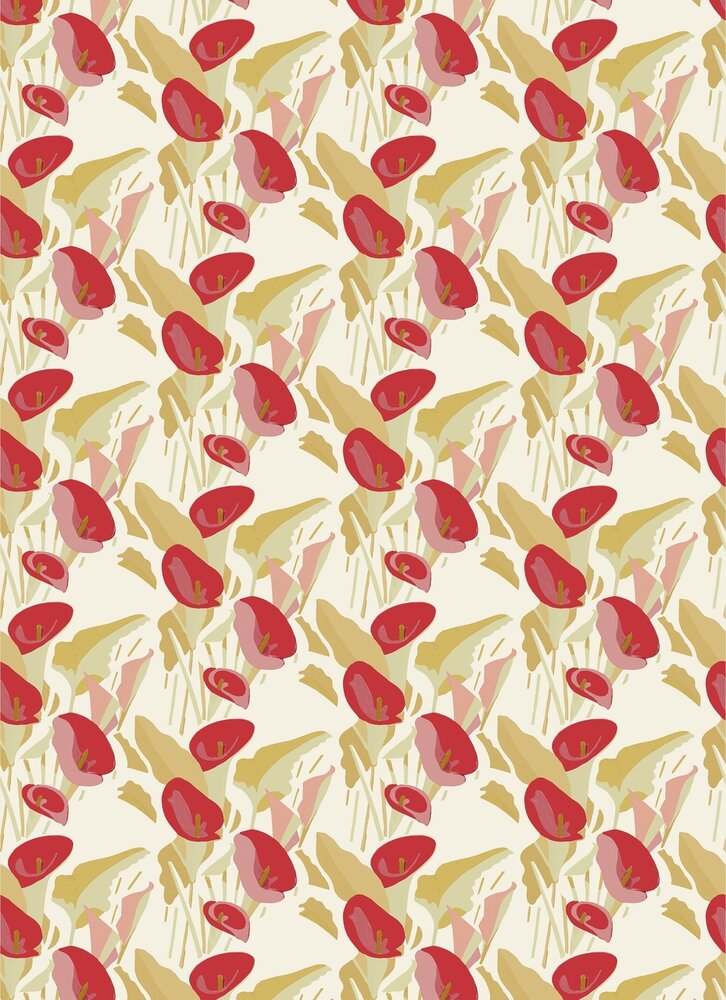Elitis Arum Behang&nbsp;Flower Power behang collectie TP_304_02