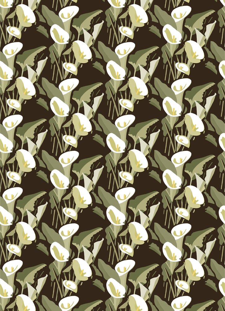 Elitis Arum Behang&nbsp;Flower Power behang collectie TP_304_03