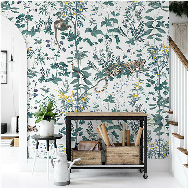 Les Dominotiers Wild Story behang Midnight DOM 307 wild-story 3
