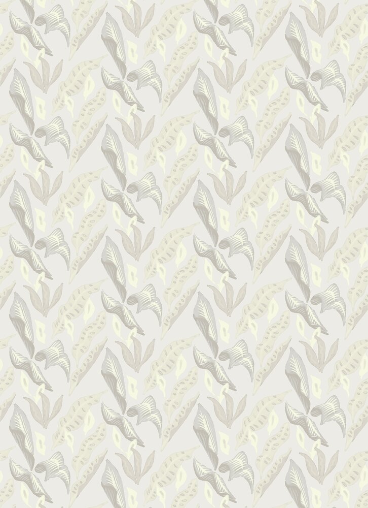 Elitis Fleur de lune Behang&nbsp;-&nbsp;Flower Power behang TP_302_02