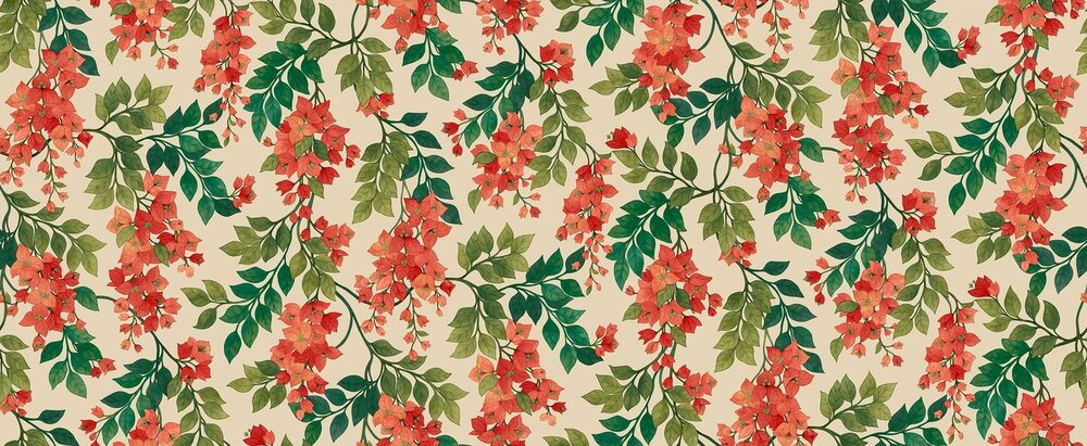 Cole and Son Bougainvillea Behang 117/6016