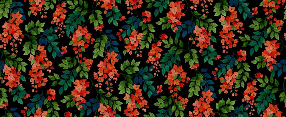 Cole and Son Bougainvillea Behang 117/6017