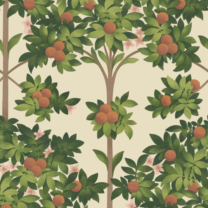 Cole and Son Orange Blossom behang 117-1001 Seville behang collectie