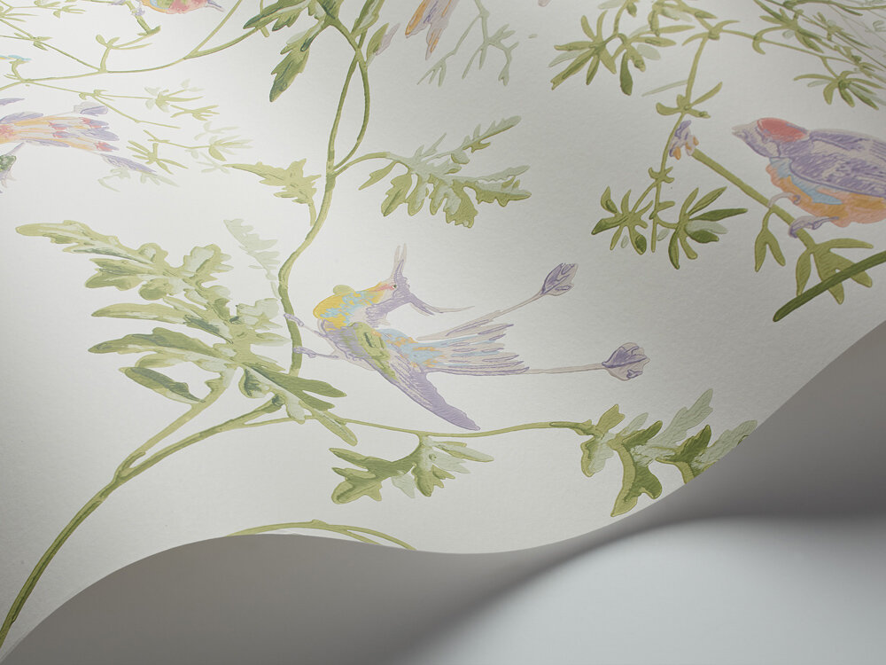 cole and son hummingbirds behang 100/14067 behang detail