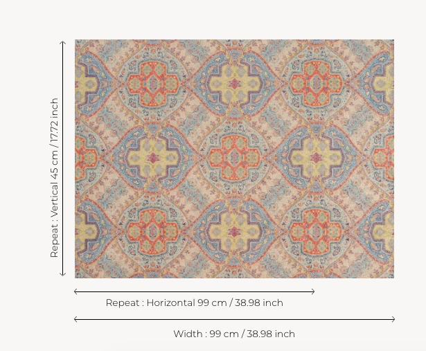 Pierre Frey Byzance Behang Tresors d&#039;Orient Collectie&nbsp;