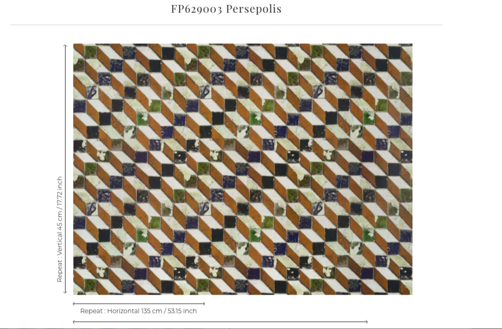 Pierre Frey Persepolis Terre Behang FP629003