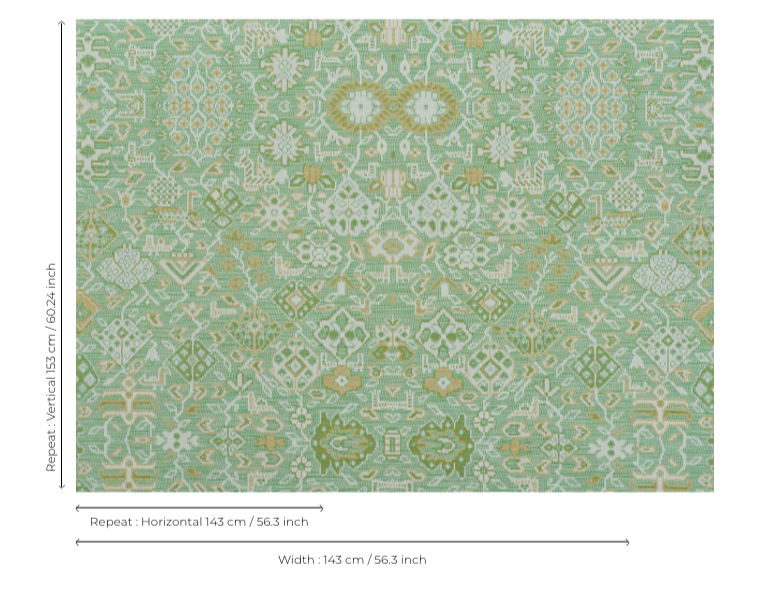 Pierre Frey Le Tapis d&#039;ardabil Behang FP632001