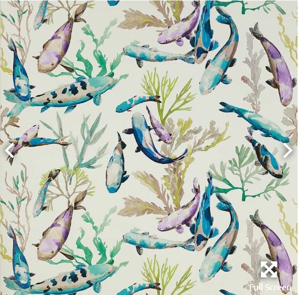 Manuel Canovas Salina Behang Turquoise