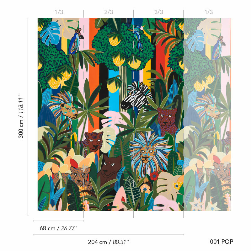 Pierre Frey Les Rois De La Jungle Behang Gallerie 2 Behang Collectie 