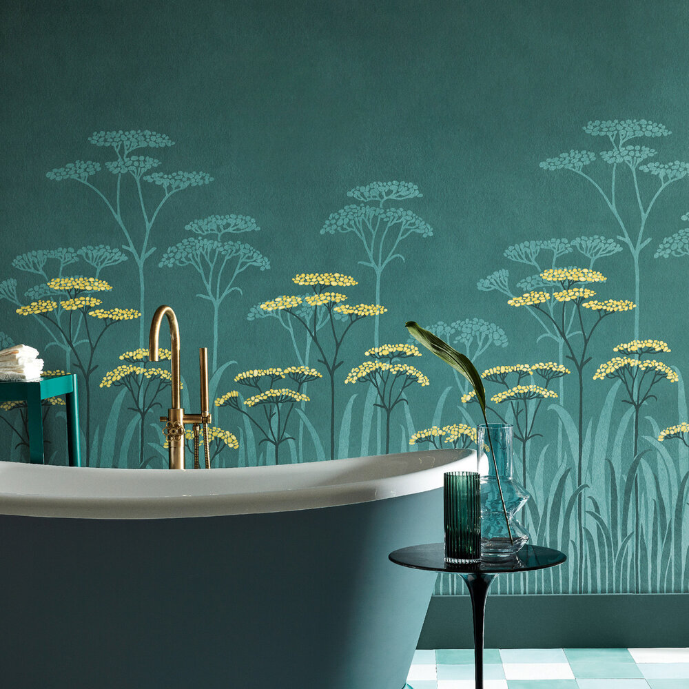 Little Greene Achillea Behang National Trust Papers&nbsp;Little Greene Achillea Behang National Trust Papers