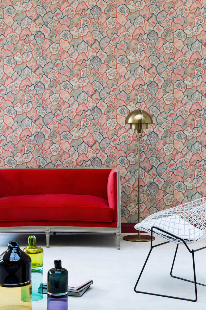 Pierre Frey Toile Des Indes Behang 