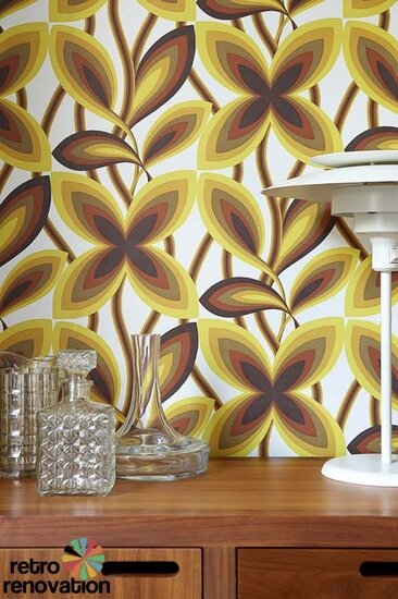 Little Greene Starflower behang - Original