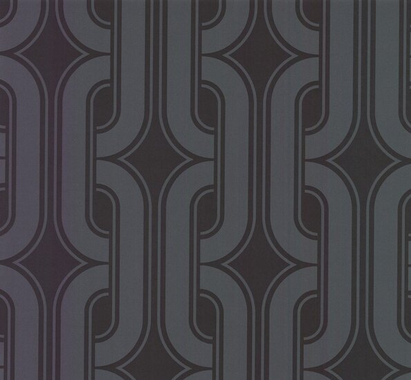 Behang Little Greene Lavaliers Cinder Luxury By Nature
