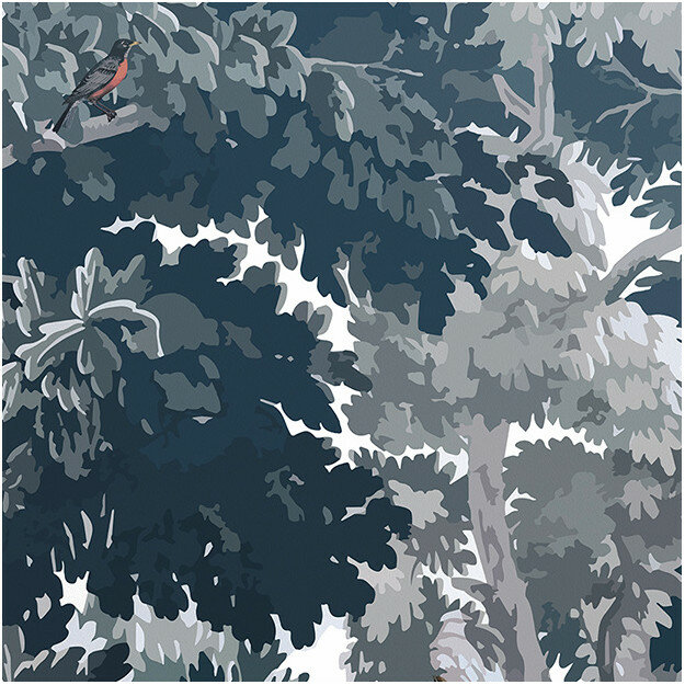 Les Dominotiers Dream Forest Behang