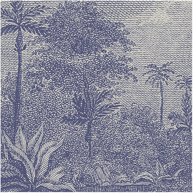 Les Dominotiers Palmar Behang