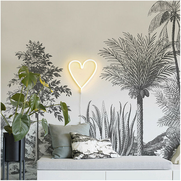 Les Dominotiers Aloes Behang