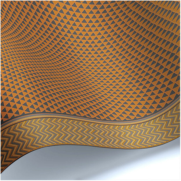 Les Dominotiers Puck Stripe Behang