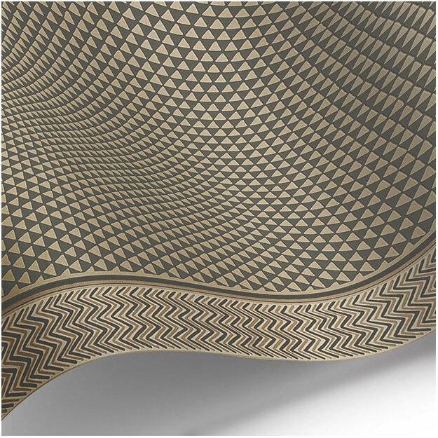 Les Dominotiers Puck Stripe Behang